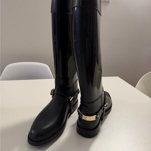 Jimmy Choo Black Over the Knee Boots